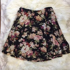 Mesh Floral Skirt *BRAND NEW*